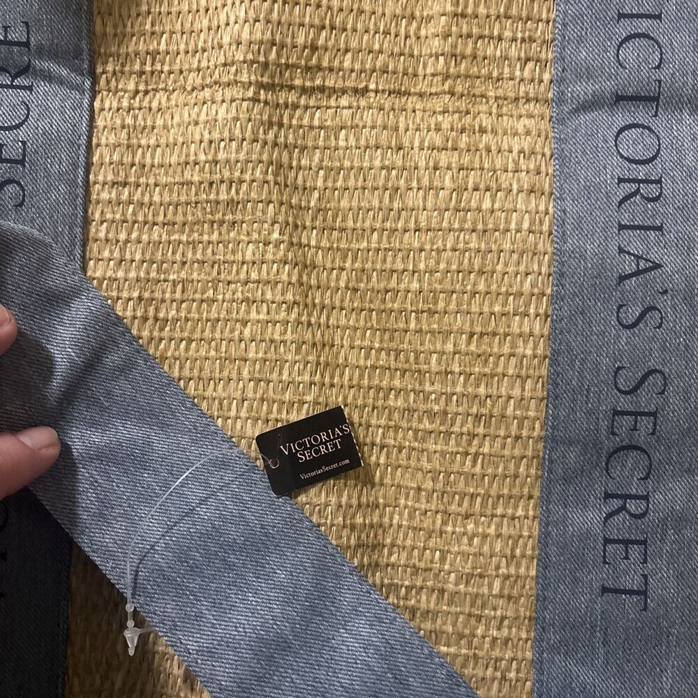 Victoria's Secret Tan and Blue Shoulder Bag - Picture 3 of 4